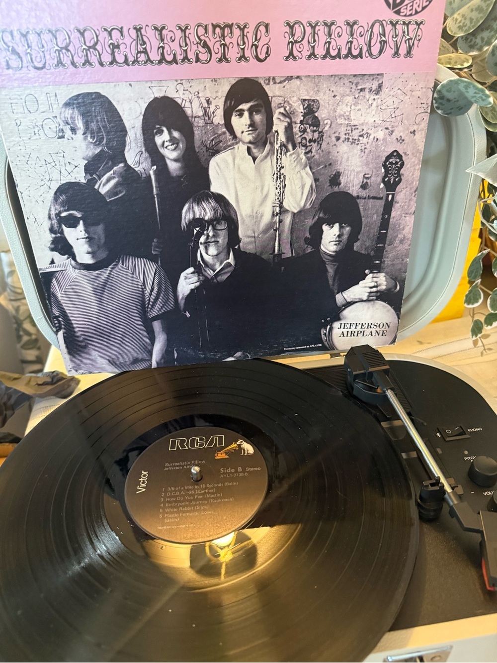 Jefferson Airplane Vinyl ‘Surrealistic Pillow’ LP Great Condition Vintage Record